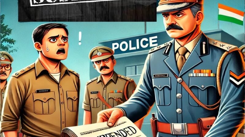 Uttarakhand police : SSP का बड़ा एक्शन, SSI लाइन हाजिर, SI सस्पेंड