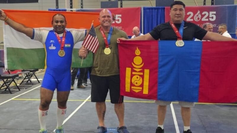 वर्ल्ड पुलिस एंड फायर गेम्स 2025: अमेरिका के बर्मिंघम में मुकेश पाल का दमदार प्रदर्शन, भारत को दिलाया रजत पदक