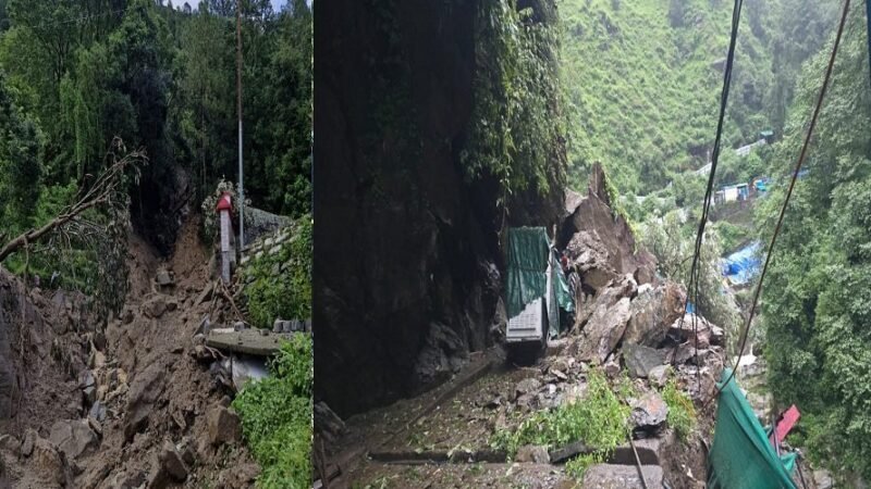 बारिश का कहर: यहां बादल फटा, केदारनाथ यात्रा रोकी गई, श्रीनगर में घरों में घुसा पानी