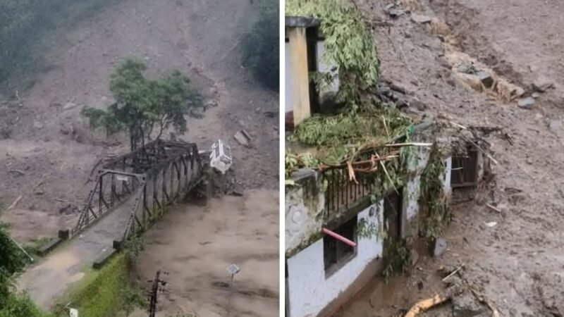 चमोली में भारी बारिश का कहर: भूस्खलन में पति-पत्नी दबे, दो लोग घायल