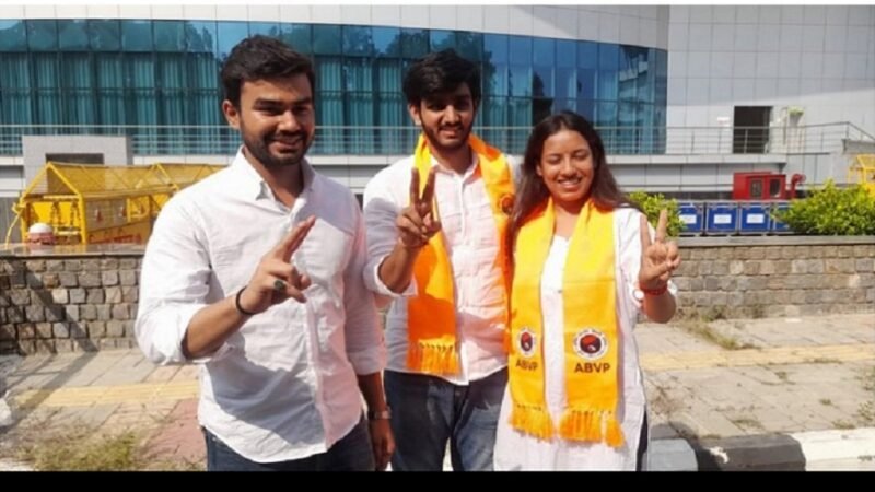 डीयू छात्रसंघ चुनाव 2025: ABVP का दबदबा, आर्यन मान बने अध्यक्ष, NSUI को उपाध्यक्ष पद
