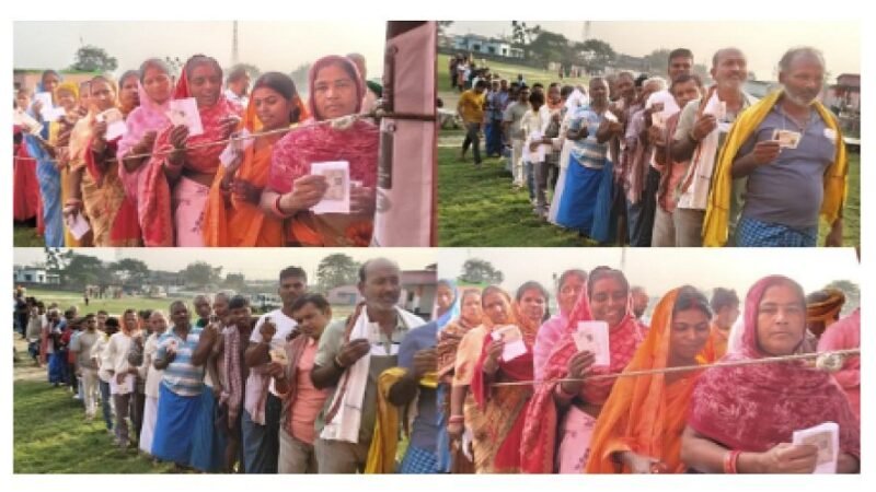 बिहार विधानसभा चुनाव 2025: पहले चरण में 121 सीटों पर मतदान शुरू, मैदान में तेजस्वी-सम्राट सहित कई दिग्गज