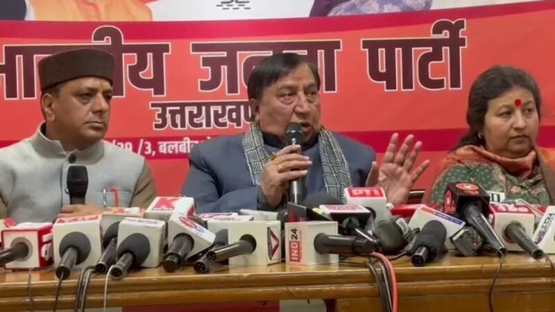 अंकिता भंडारी हत्याकांड: VIP विवाद पर BJP का पक्ष रखने आए राज्यसभा सांसद नरेश बंसल, सवालों को छोड़कर भागे