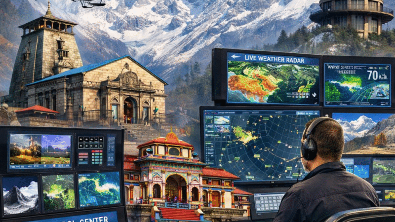 चारधाम यात्रा 2026: पहली बार केदारनाथ और बदरीनाथ में लगेगी एटीसी प्रणाली, मौसम की पल-पल जानकारी से हेलीकॉप्टर उड़ानें होंगी सुरक्षित