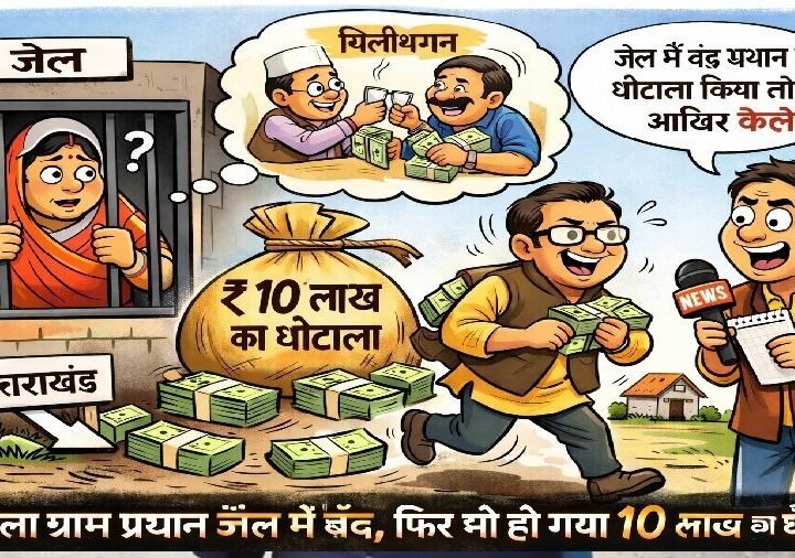उत्तराखंड: ग्राम प्रधान जेल में बंद, फिर भी हो गया10 लाख से ज्यादा का घोटाला, आखिर कैसे?