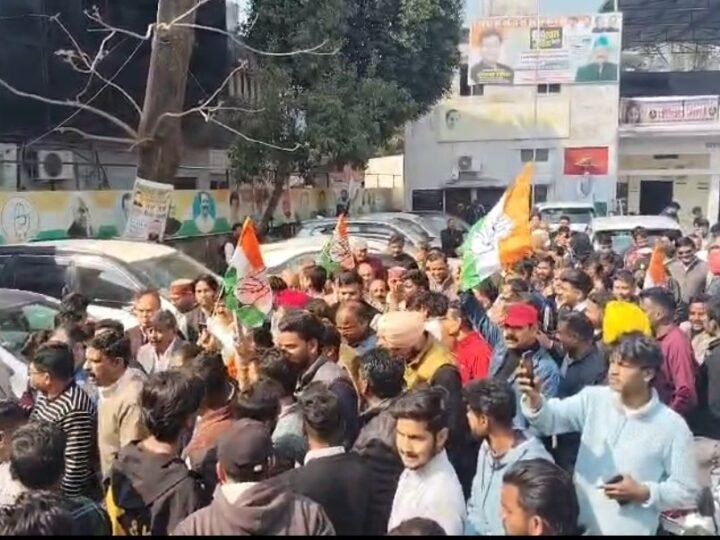 उत्तराखंड: बिगड़ती कानून व्यवस्था के खिलाफ कांग्रेस का पुलिस मुख्यालय कूच