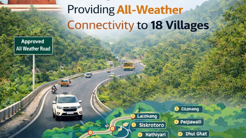 उच्चतम न्यायालय का ऐतिहासिक फैसला: लालढांग-चिल्लरखाल सड़क को मिली मंजूरी, 18 गांवों को ऑल वेदर कनेक्टिविटी