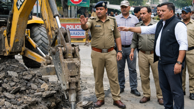 देहरादून में रोड कटिंग को लेकर जिला प्रशासन सख्त, रोड कटिंग अनुमतियां तत्काल प्रभाव से निरस्त
