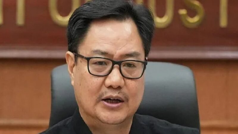 केंद्रीय मंत्री रिजिजू के गंभीर आरोप, ओम बिरला के चैंबर में जबरन घुसकर दीं  गालियां