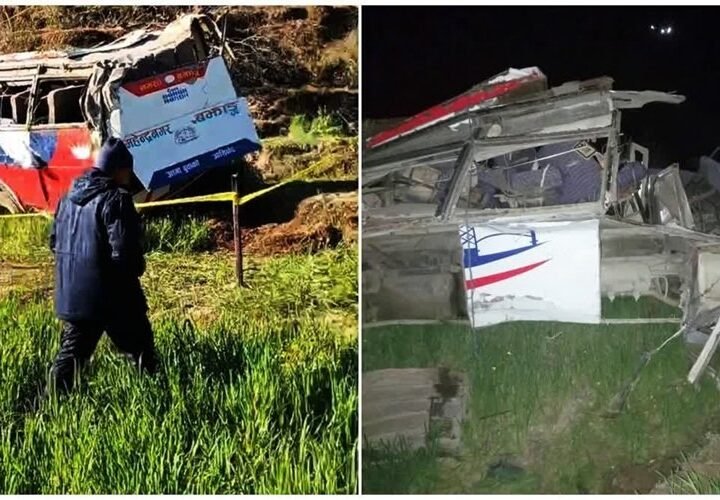 भीषण हादसा : बारातियों की बस खाई में गिरी, 13 की मौत, 34 गंभीर घायल