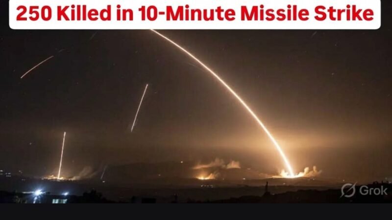 इजरायल का लेबनान पर भीषण हमला: 10 मिनट में 100 मिसाइलें दागीं, 250 मौतें