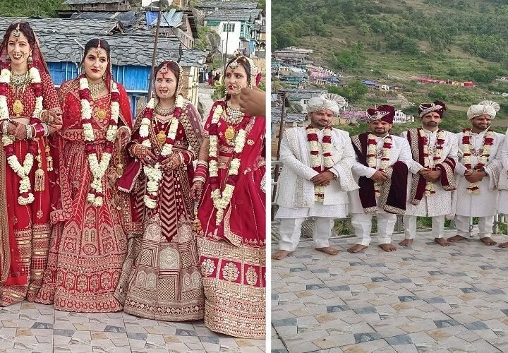 एक ही आंगन में छह शादियां: जौनसार बावर की ‘जोजोड़ा’ परंपरा बनी मिसाल
