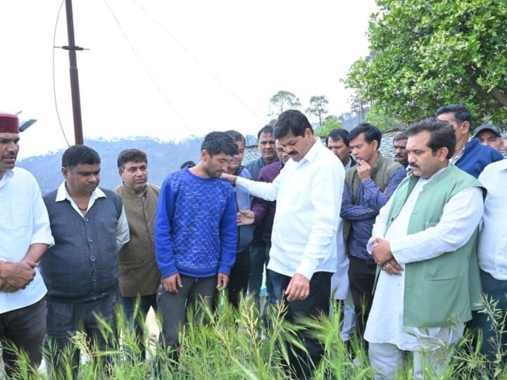 पोखड़ा ब्लॉक के भटकोट में आदमखोर बाघ ने 4 वर्षीय बच्ची को बनाया, मौके पर पहुंचे कांग्रेस प्रदेश अध्यक्ष गणेश गोदियाल