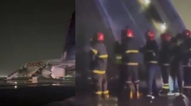 IGI एयरपोर्ट पर टेक-ऑफ के दौरान विमान के इंजन में लगी आग, 232 यात्री थे सवार, 6 झुलसे