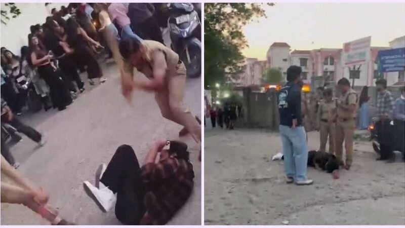 प्रेमनगर में युवक की पिटाई का वीडियो वायरल, एक दरोगा व एएसआई लाइन हाजिर