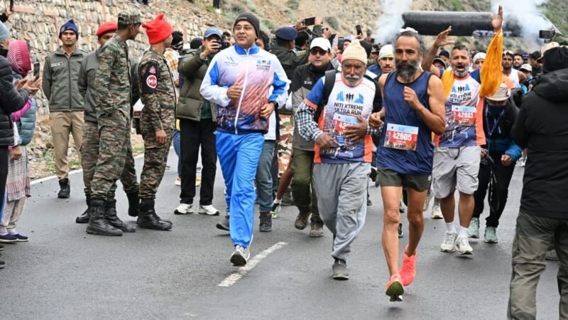 उत्तराखंड: नीति घाटी ज्योर्तिमठ चमोली में एक्सट्रीम अल्ट्रा रन