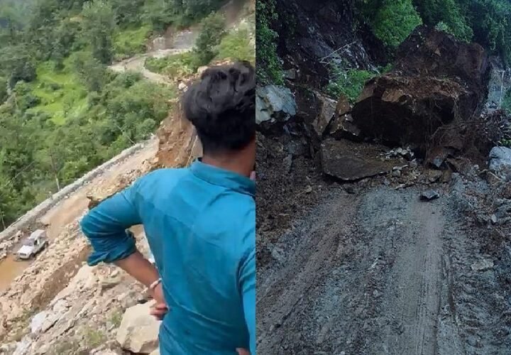 उत्तरकाशी में बारिश का असर जारी, गंगोत्री हाईवे समेत कई मार्ग भूस्खलन से बाधित