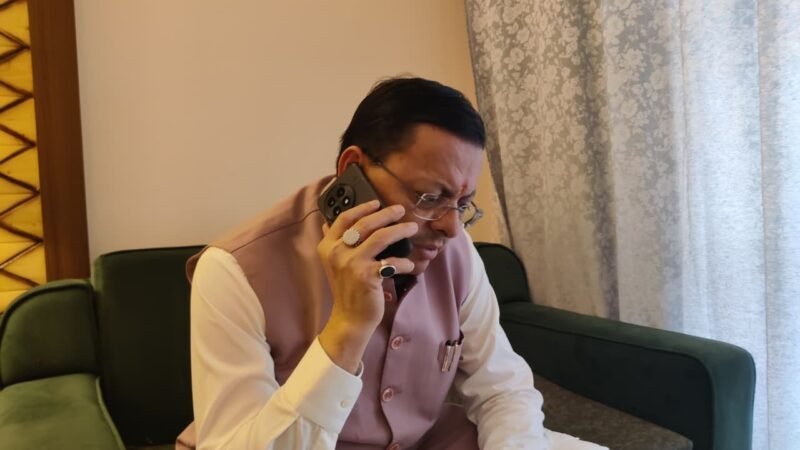 नीति घाटी में लापता BRO हवलदार पंकज की तलाश तेज, सीएम धामी ने परिजनों से की बात 