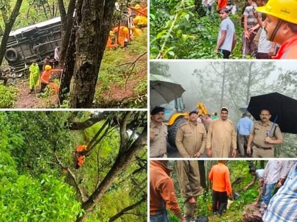 उत्तराखंड में बड़ा हादसा, खाई में गिरा टेंपो ट्रैवलर, एक की मौत, 14 गंभीर घायल
