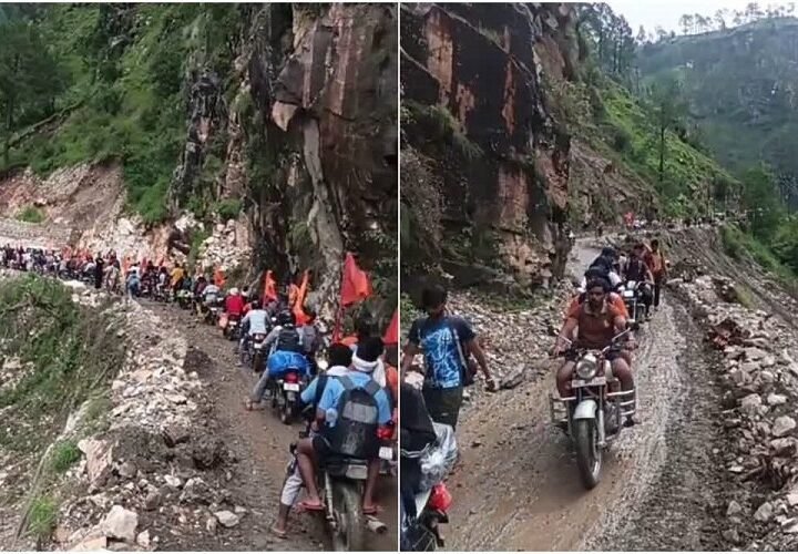 यमुनोत्री हाईवे पर भूस्खलन का संकट बरकरार, स्यानाचट्टी का नहीं निकल रहा समाधान 