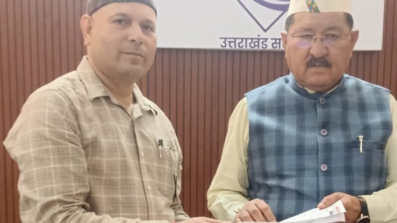 SCERT-डायट का बने एकल अकादमिक ढांचा, एलटी शिक्षकों को TET से रखा जाए मुक्त : विनय थपलियाल