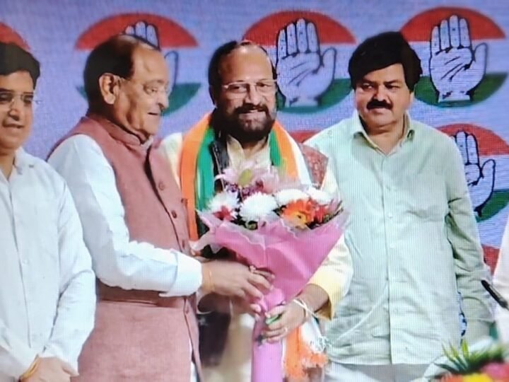 उत्तराखंड : BJP को एक और झटका, भाजपा छोड़ चुके रामशरण नौटियाल कांग्रेस में शामिल