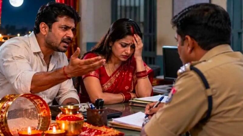 करवा चौथ का व्रत नहीं रखने पर पत्नी से नाराज हुआ पति, पहुंचा थाने, बोला- मुझे मारना चाहती है…